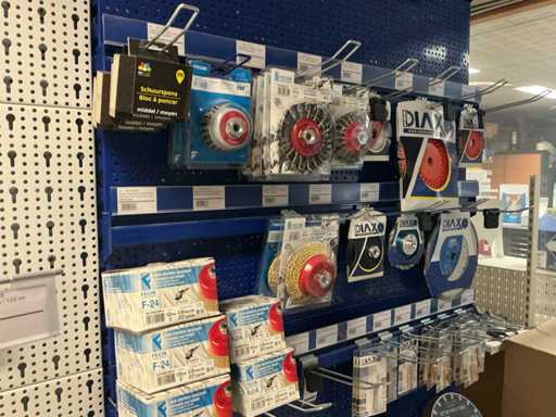 SDS plus, Fecin, Diax Boren, beitels, diamant schijven, boren en schuurmiddelen Gereedschapsset