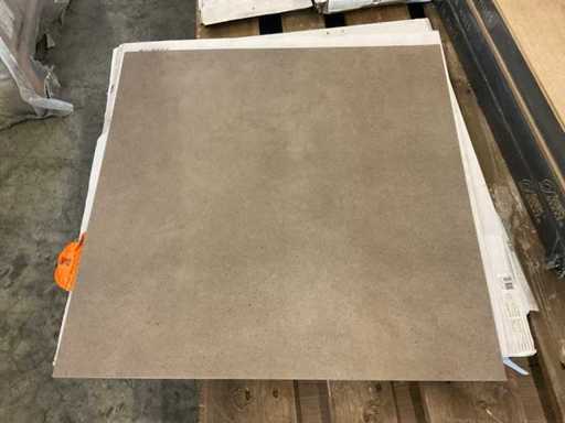 Parquet D2203 Carreaux de sol en PVC 61x61 cm, environ 7 m²