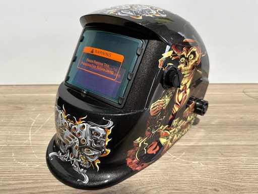 Unison - Zaruri craniu - cască de sudură / cască de sudură cu întunecare automată - 2024