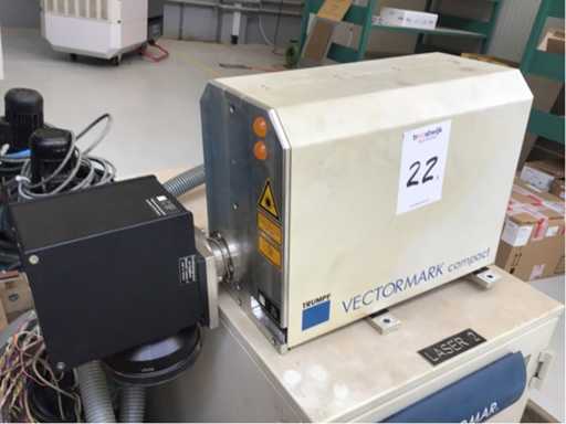 Dispozitiv laser de marcaj