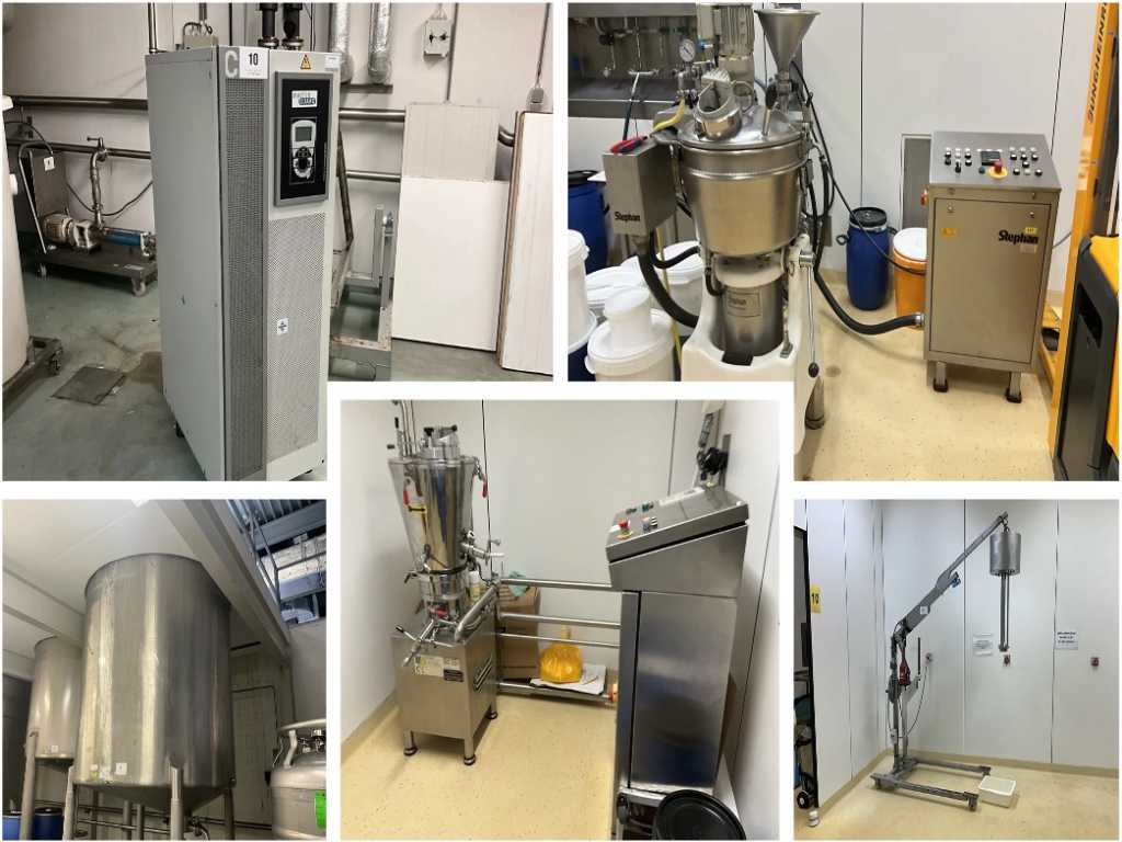 Cosmetics production machines & warehouse equipment - Heist-op-den-Berg - 17/06/2024