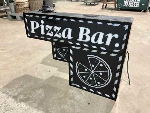 Light box "Pizza bar"