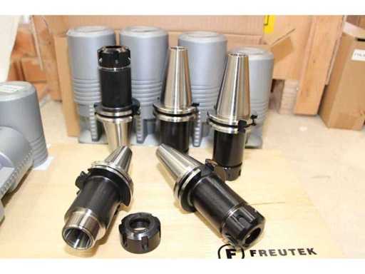 FREUTEK ATT0024 4x 5x Collet Chuck Gereedschapshouder SK40-ER25-100