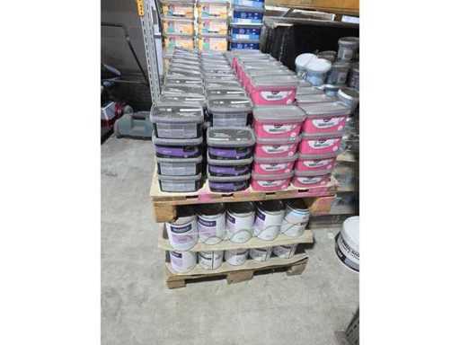 Lot of wall paint 3 pallets