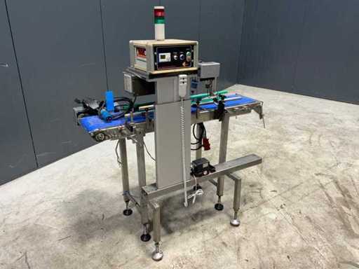 2006 Spimabo MR/CS-1K Conveyor belt with induction sealer (c)