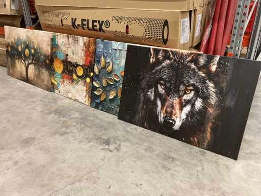 Muchowow 120x80 cm Wanddekoration (4x)