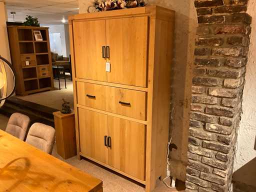 Square Eiken Opbergkast