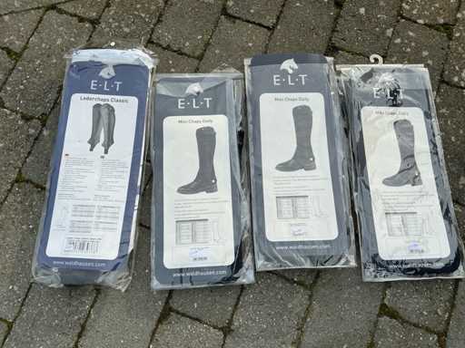 Shoe caps horses (4x)