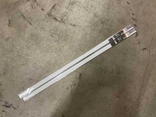 Persiana a rulli in alluminio 87 cm Click bottom (2x)