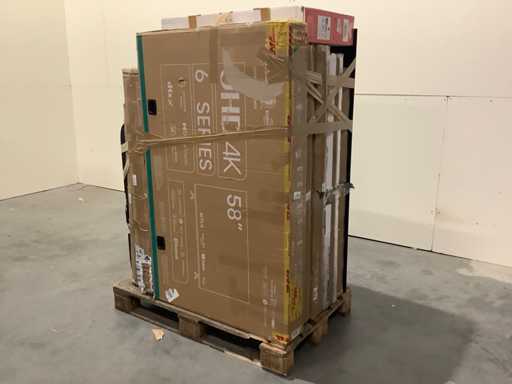 Pallet Televisies Retourgoederen - 10 items