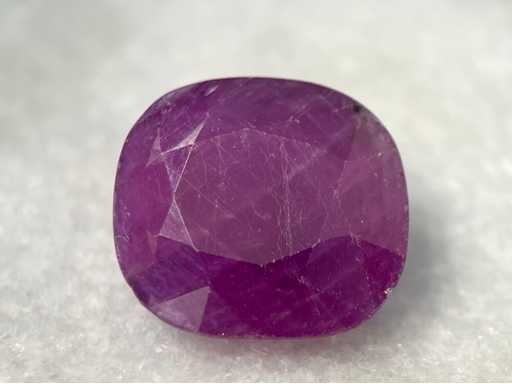 Rubis 13,07 carats rubis naturel