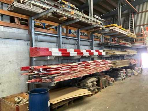 Cantilever rack without contents - pick-up by arrangement