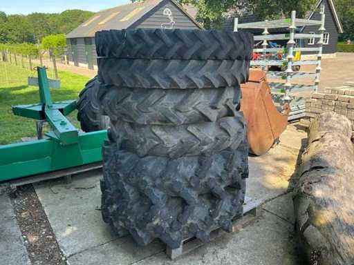 Rest of batch of tractor tires.