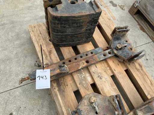 Bara New Holland Hole + Bara de tractare