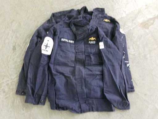 Bluz? de lucru a Marinei Regale, FR, par?ial defect? (MR) (37x)