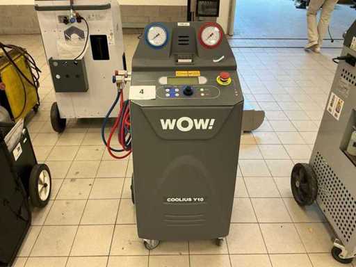 2023 Waouh ! Dispositif de test et remplissage de la climatisation Coolius Y10