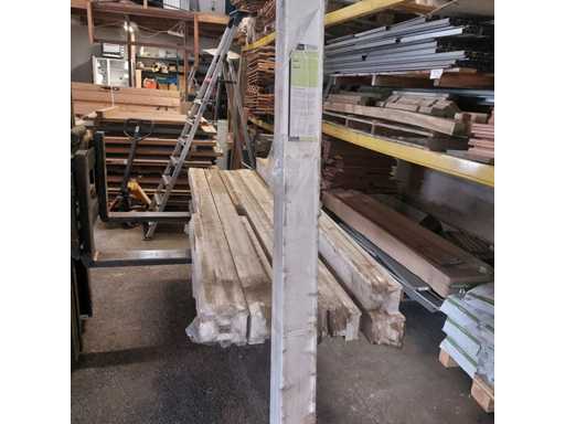 ElegantWood – Overlay Pine White grundiert – Fensterrahmen und Tür (6x)