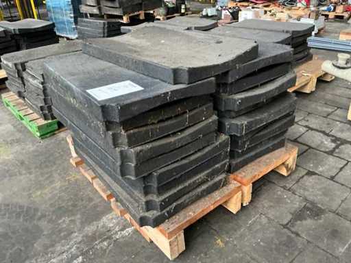 Rubberen coil support blokken (31x)