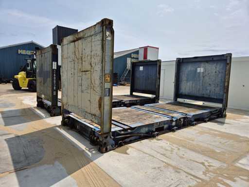 20ft Flatrack cargo floor