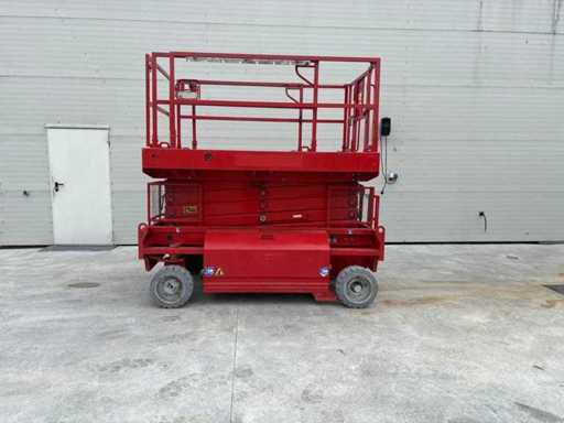 HAB - S125-16E2WD - 2012 - 12.50m Scissor lift - Aerial work platform - Lifting platform