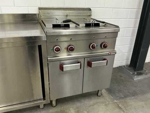 Diamond - Podwójna Elektryczna Frytkownica