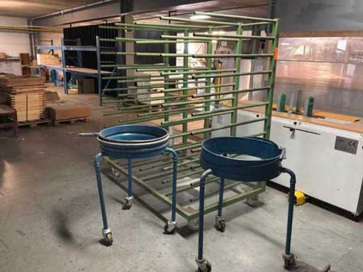 Platenkar + 2x vuilniszak kar