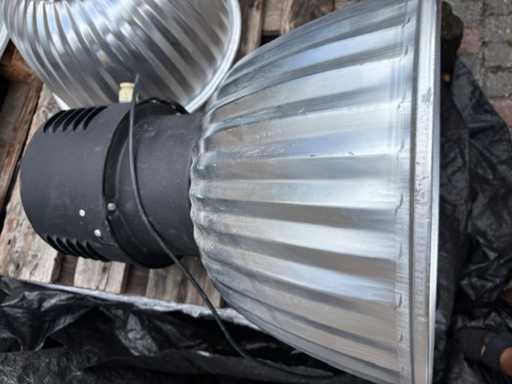 industriele hanglampen (4x)