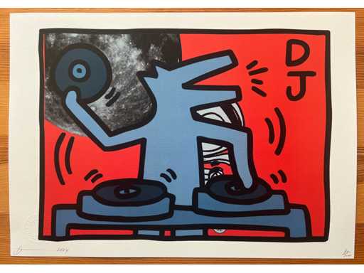 DEATH NYC : DJ Keith Haring Dog 85/100