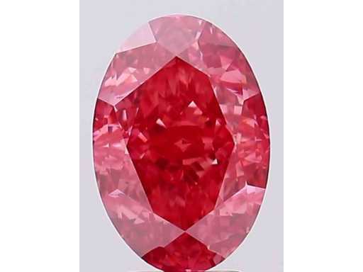 Diamant cu gravură ovală, certificat 5,09 carate