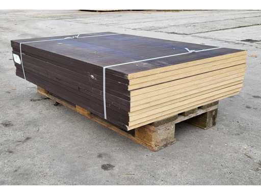  11 x sklejka z brzozowego betonu 24 mm ANTYPOŚLIZGOWA (10,2 m2)