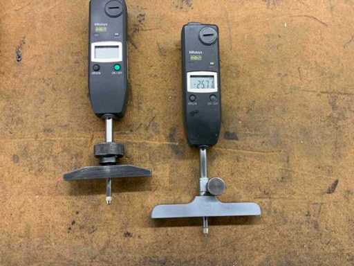 Mitutoyo 575-121 /ID-U1025 Manometru cu cadran de adâncime (2x)