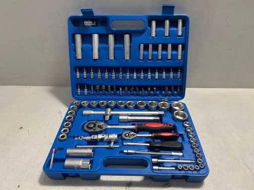 94-teiliger Steckschlüssel-Satz/Ratschensatz