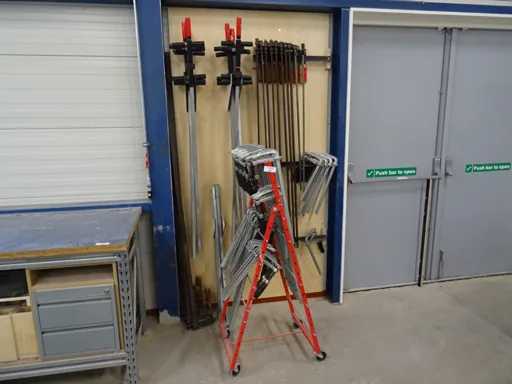 Partij spanbalken en lijmklemmen (60x)