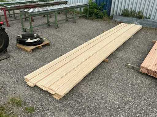 Vuren houten planken 140x20mm (31x)