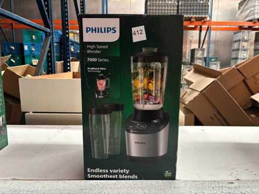 Robot sur socle Philips Flip & Juice haute performance (HR3760/10)