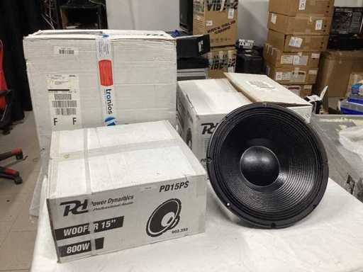 VERMOGENSDYNAMIEK - WOOFER VOOR LUIDSPREKERS