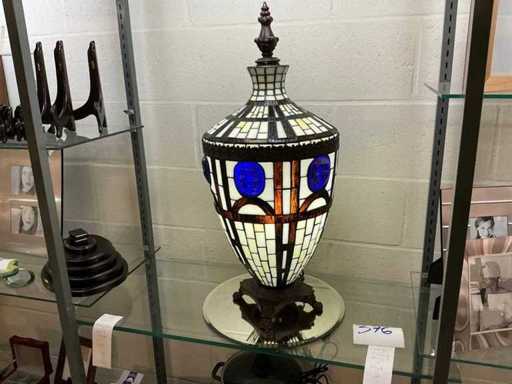 Tiffany-Tischlampe Jugendstil