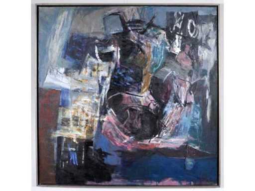 Lambert Oostrum - oil on canvas - 135x135 cm