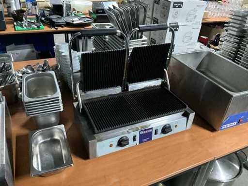 Hendi 263709 dubbele contactgrill