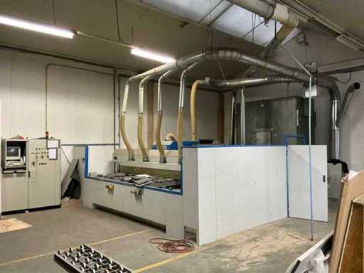 1998 V. Alberti CNC90 system Format 90 18/CN CNC-freesmachine