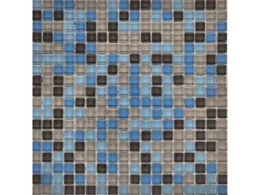 V_Glass Crystal Tarifa Lux 1.5x1.5 cm - Glass mosaic 22m²