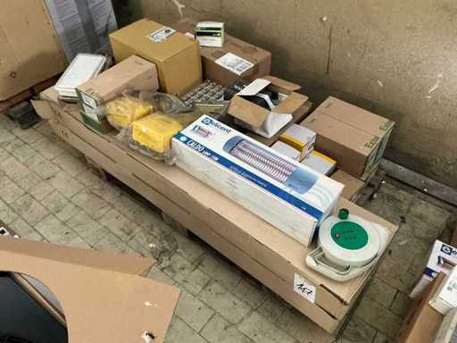 Stock of accessories, spare parts and warehouse stocks