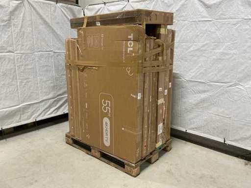 Téléviseurs palettes Retour de marchandises - 10 articles