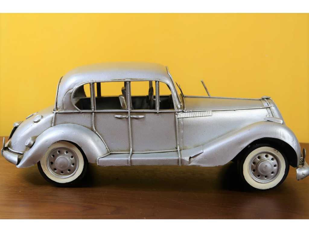 Metalen 3D Art 'BMW 327 - 1938' (Handgemaakt, 34 x 15 x 14 cm)