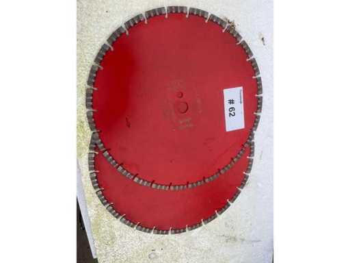 Hilti - 400x 4,8/60H - Diament i beton - Tarcza piły (2x)