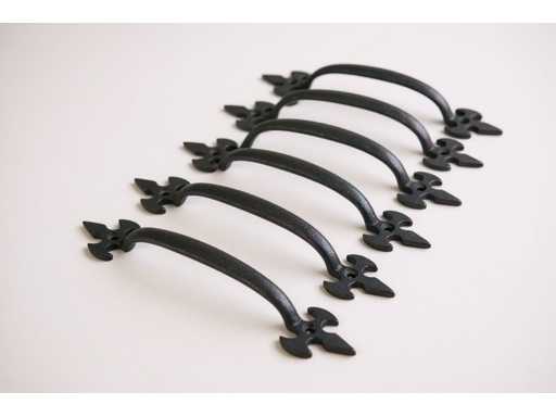 (272x) Schuifdeur handgreep “La Fleur” 18cm