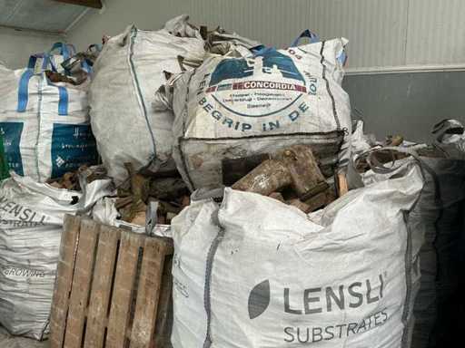 38 cubic meters of dried firewood Firewood
