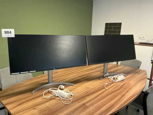 LG 34WK650-W Monitor (2x)