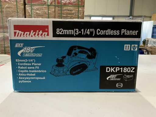 Makita DKP180 Hobel mit Akku