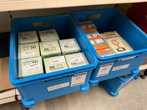 Série de lampes à gaz (9x)